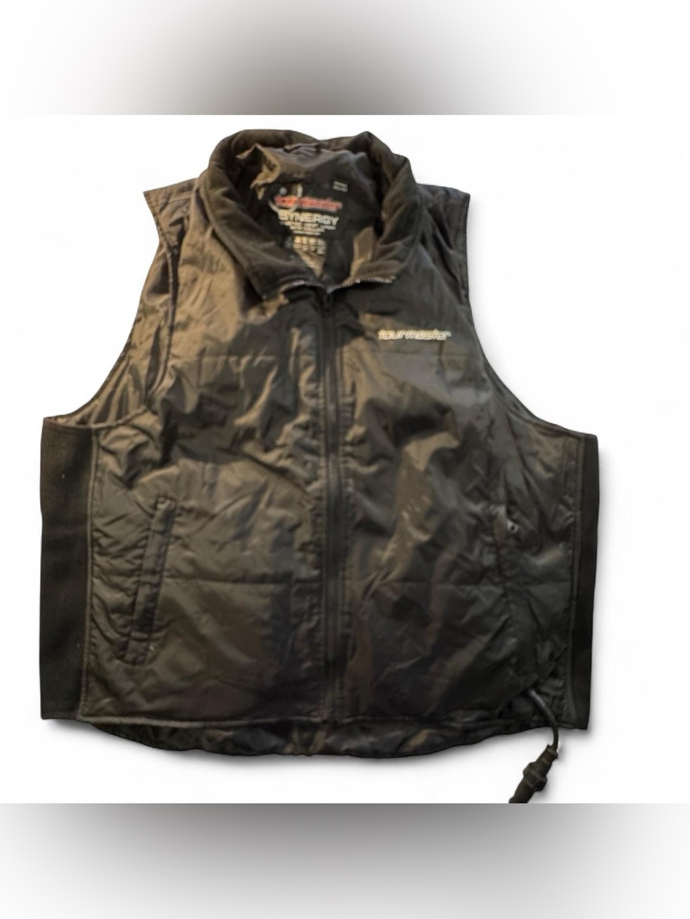 Tourmaster Synergy Electric Heated Vest Liner Motorcycle Riding Gear Black 3XL